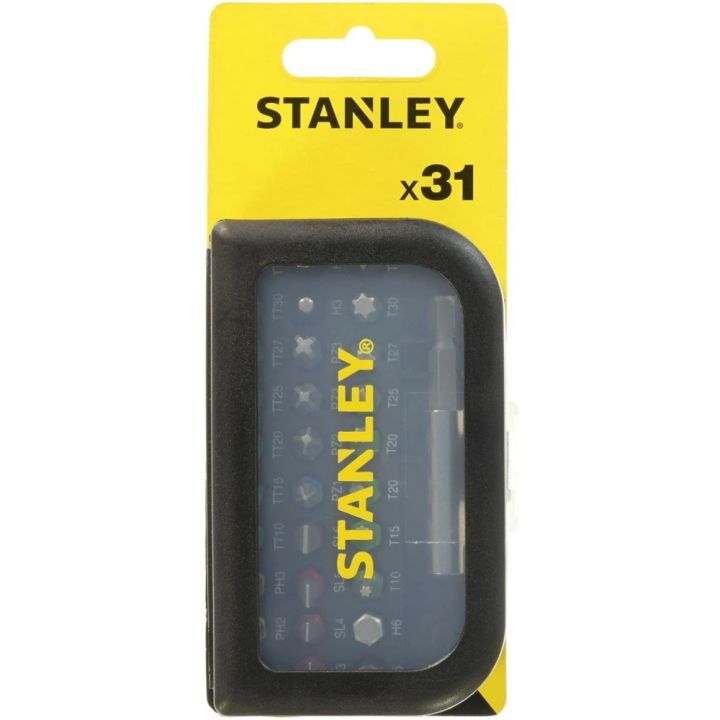 stanley-ชุดดอกไขควง-sta60490-xj-31-pcs-colour-screwdriver-bit