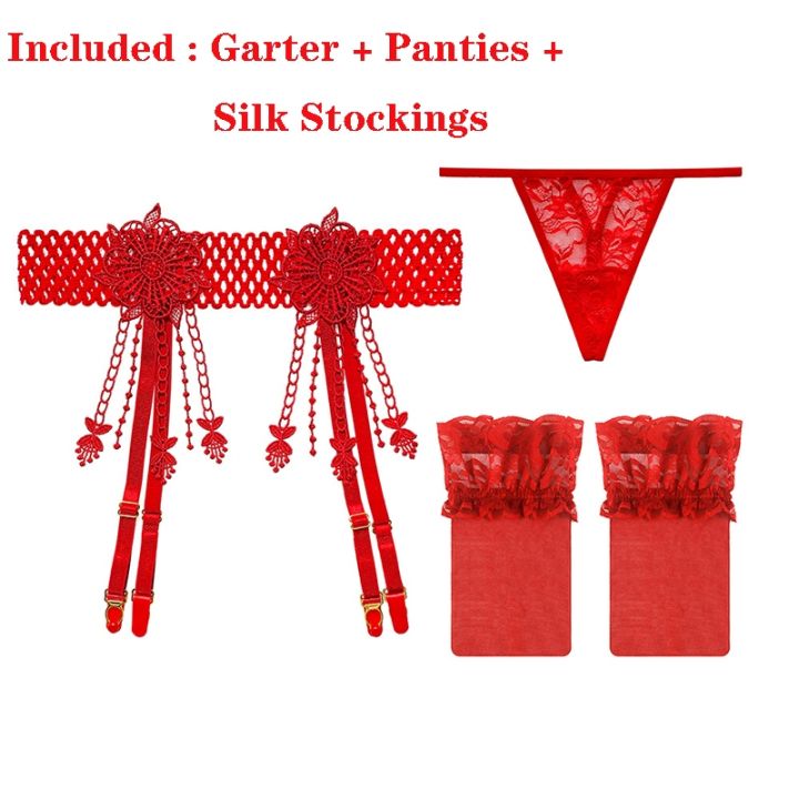 yf-3-pcs-garters-suspenders-waist-stockings-suspender-tassels-garter-erotic-underpant-accessories