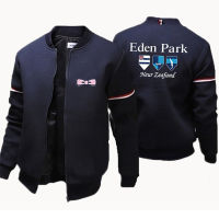 Print Men Autumn and Winter Solid Color Coat Casual Outdoor Baseball Clothes Man Eden Pari Slim Fit Sports Zipper Jacket