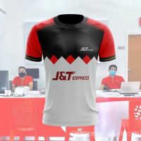 Frontliner J&amp;T Express เสื้อยืดแขนสั้น ระบายอากาศ พิมพ์ลาย Full Sublimation 3D แฟชั่นฤดูร้อน PMMA