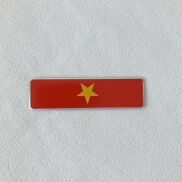 Miếng Dán Cờ Việt Nam Bằng Nhôm Cho Ô Tô Xe Máy
