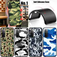 XMX10 Army Camouflage อ่อนนุ่ม High Quality ซิลิโคน TPU Phone เคสโทรศัพท์ ปก หรับ Huawei Nova 7 SE 5T 4E 3i 3 2i 2 Mate 20 10 Pro Lite Honor 20 8x