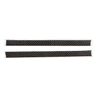 Car Soft Carbon Fiber Rearview Mirror Sticker Cover Trim for - 2014-2018