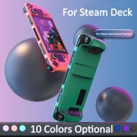 โครงเปลือกนอกเคส J93สำหรับเครื่องเล่นเกม Steam Deck การป้องกันเต็มรูปแบบพร้อมเคสป้องกันทนแรงกระแทกยึดสำหรับอุปกรณ์เสริมของ Steam Deck