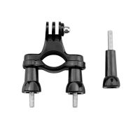 【Deal】 สำหรับ Osmo Action กล้อง Handlebar Stand Holder สำหรับ Hero 9 8 7รถจักรยานยนต์ Handle Clamp Fixed Bracket Adapter Mount