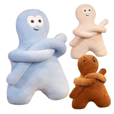 Human Plush Toy Soft Cuddly Human Toy Comfortable Human Shape Design Gift for Kids Girl Boy on Birthdays &amp; Special Occasions convenient