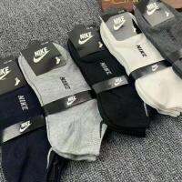 ถุงเท้า Sock NK คละสี 5คู่ 5Pairs ชายหญิงใส่ได้（มี5คู่）