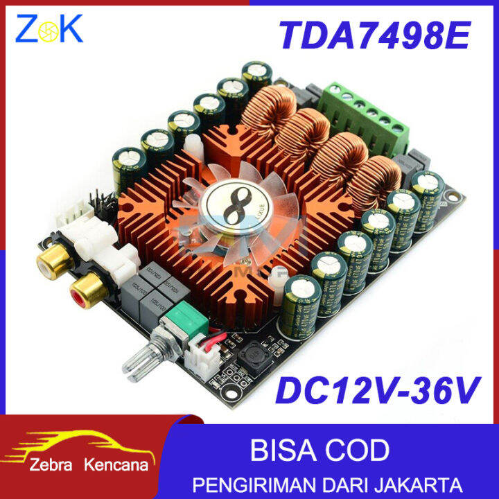 (Dikirim Dari Jakarta) Amplifier Audio Saluran Ganda, DC15-36V Penguat