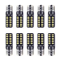 10ชิ้น T10 Led 194 W5w 24 Led C An BUS 3014smd ข้อผิดพลาดฟรีรถด้านลิ่มแสง