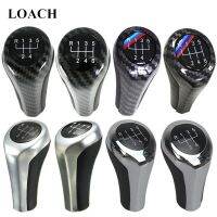 Gear Shift Knob for BMW 1 3 5 6 Series E46 E53 E60 E61 E63 E65 E81 E82 E83 E87 E90 E91 E92 X1 X3 X5 Chromed Matte Carbon Fiber