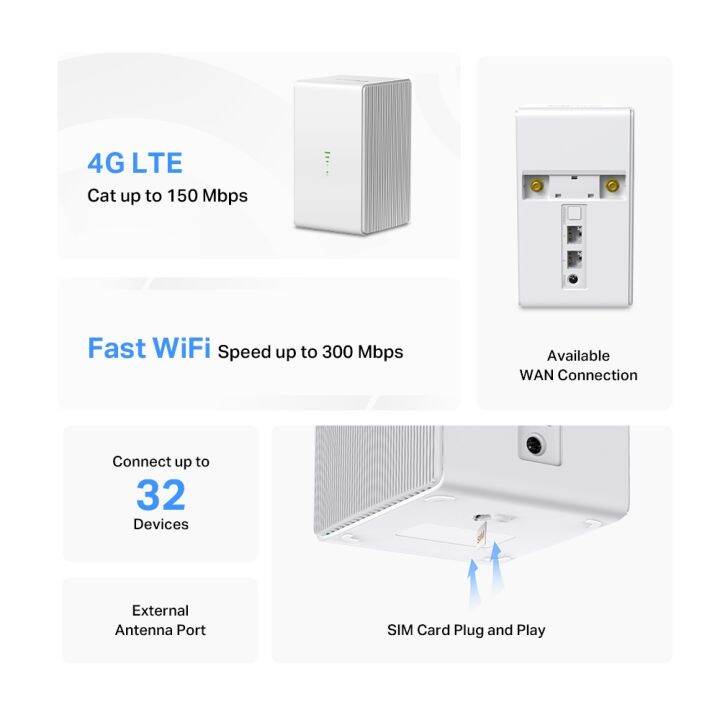 mercusys-mb110-4g-lte-300-mbps-router-เราเตอร์-รองรับซิมจากทุกเครือข่าย-ais-dtac-true-nt-ของแท้-ประกันศูนย์-3ปี