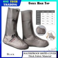 【hot sale】 ✼☃✇ B53 Silicone Rain Boots Waterproof Rainy Day Thick Non-slip Wear-resistant High Tube Rain Boots