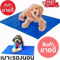 Pet cool mat ที่นอนเจลเย็นหมา แผ่นเจลรองนอนหมา แผ่นเจลเย็น MD 50cm X 65cm