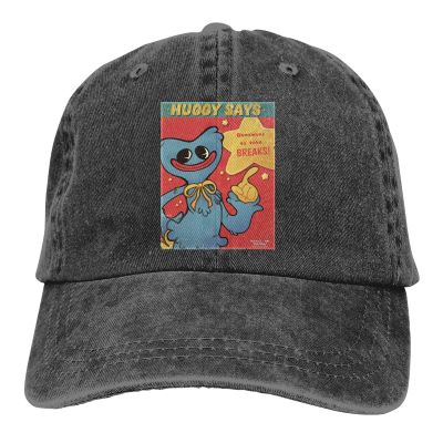 Huggy Wuggy Fitted Baseball Cap Men FNF Poppy Playtime Friday Night Funkin Caps colors Women Summer Snapback Caps