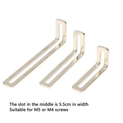 【CC】☄✠❧  Nickel-plated Bracket Adjustable L-Shaped Brackets Iron Shelf Support Accessories