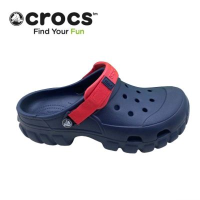 〖ใหม่เอี่ยมของแท้〗Crocs 2023 ผู้ชายกลางแจ้งระบายอากาศสบายๆไม่ลื่นชายหาดรองเท้าแตะรองเท้าแตะรองเท้าแตะกลางแจ้งเบาเบาเบากล่องเทป