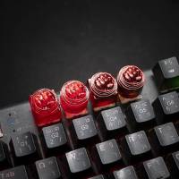 Artisan keycap หมัดลูฟี่ เกียร์ 4 สำหรับ mechanical keyboard