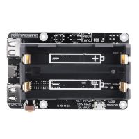 1 Piece Battery Power Supply Management Expansion Board Black UPS Power Supply Uninterrupted for 3B/3B+/4B UPS Plus