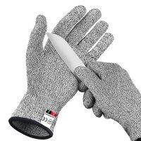 HPPE Level 5 Gardening Hand Gloves Meat Chopping Working Mittens Mens Breathable