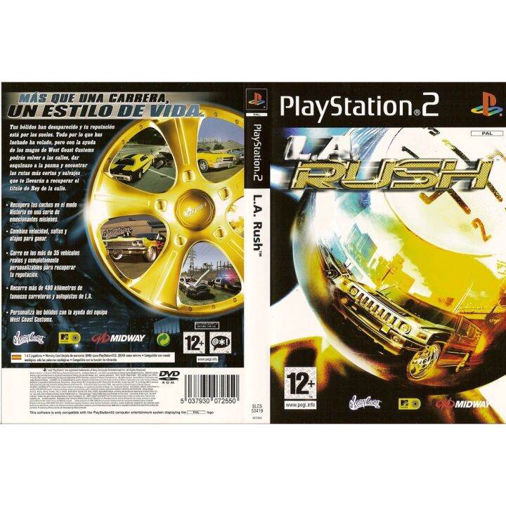 แผ่นเกมส์ PS2 L.A. Rush คุณภาพ ส่งไว | Lazada.co.th