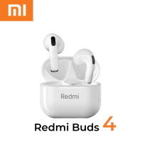 ♥100% ผลิตภัณฑ์ดั้งเดิม + Gratis Ongkir♥Xiaomi Redmi บัด4 Pro TWS บลูทูธหูฟัง5.3ตัดเสียงรบกวนแบบแอกทีฟ3ไมโครโฟนหูฟังไร้สาย36ชั่วโมงสำหรับ Xiaomi 12