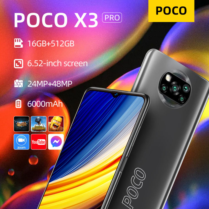 Xiaomi Poco X3 Pro Cellphone Original Big Sale 2022 Smart Phone Android ...