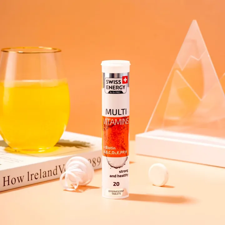 Swiss Energy Multivitamins+Biotin 6 หลอด Lazada.co.th