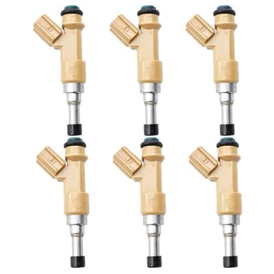 6PCS New Fuel Injector 23250-31100 23209-39215 Accessory Part Kit for Toyota Land Cruiser Prado 2008-2012