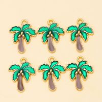 【YF】✠✹  12Pcs/Lot 15x20mm Enamel Charms Pendants for Earrings Fashion Jewelry Making Accessories