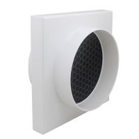 ♦❡ PVC air filter inline ducting box ventilation for PVC pipe PE Aluminum pipe foil tube Inlet pre filter Deworming and Deashing