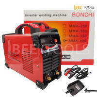 BONCHI ตู้เชื่อม Inverter IGBT รุ่น MMA-400A ตู้เชื่อมไฟฟ้า เครื่องเชื่อม บอร์ดใหญ่ เทคโนโลยี"ไต้หวันแท้ มีระบบ Arc Force และ Hot Start พร้อม อุปกรณ์ ครบชุด