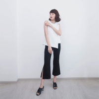 Cont.official Fleur Pants กางเกงขาม้า 5 ส่วน ผ่าข้าง