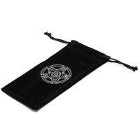 minglieyue2 1PC Velvet TAROT Card กระเป๋าเก็บบัตร Six-pointed Star Pattern BOARD เกมการ์ดกระเป๋า