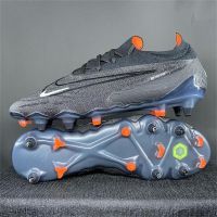 ✱卐 Phantom GX Elite All Black Double Waterproof Fish Silk Full Knitted Football Boots SG