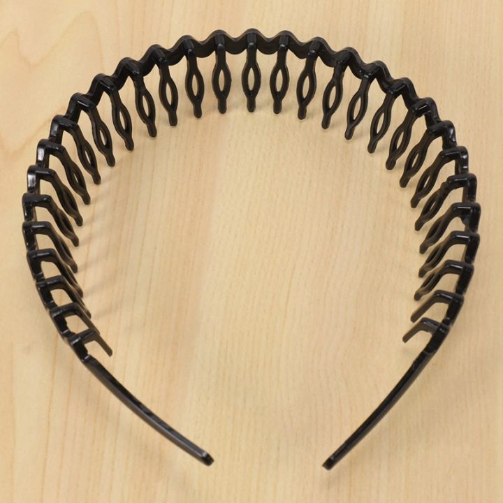 5x-plastic-teeth-comb-hairband-hair-hoop-headband-black-for-woman