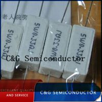 10PCS 5W 5 Cement Resistor Power Resistance 0.1 10K 0.1R 0.5R 1R 10R 100R 0.22 0.33 0.5 1 2 5 8 10 15 20 25 30 100 1K 10K ohm