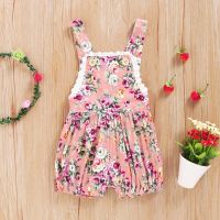 COD ♈ The Outline Shop27dgsd6gfd 0-3 Years Newborn Baby Girl Boho Floral Romper Infant Jumpsuit Toddler Baby Girl Overalls Summer Holiday Beachwear Birthday Party Costumes