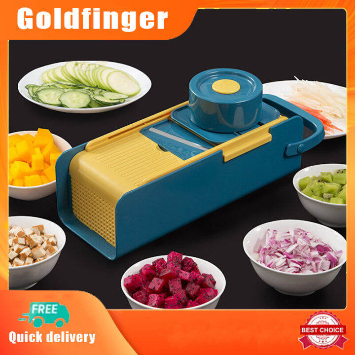 Grater Set 5 Function Manual Vegetable Slicer Food Potato Fruit Cutter  Mandoline