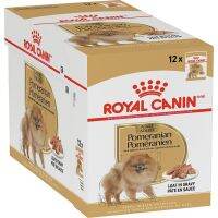 ห้ามพลาด สินค้า ส่งฟรี Royal Canin อาหารเปียกสุนัขแบบซองสูตรสายพันธุ์ 85กรัม ยกกล่อง 12ซอง