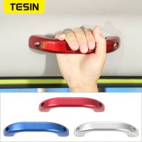 TESIN Armrests for Suzuki Jimny 2007-2017 Aluminum alloy Roof Handle Door Grab Handle Cover Accessories for Jimny 2019+