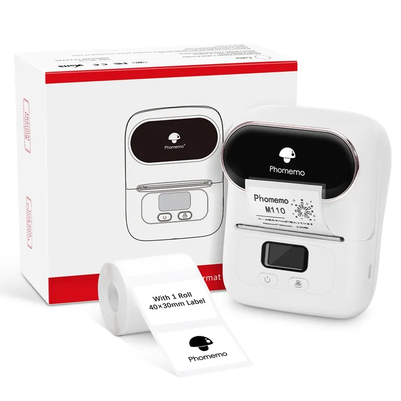 Phomemo M110 Wireless Label Maker BT Portable Label Printer