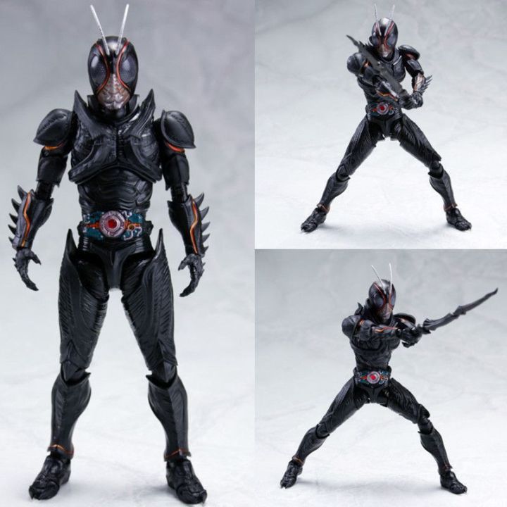 Kamen Rider Black Sun (Original Ver.) SHF 15cm Black Locust Kaijin ...