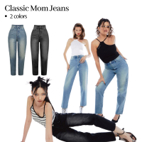 Merge Official - Classic Mom Jeans (พร้อมส่ง)