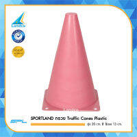 SPORTLAND กรวยSPL Traffic Cones Plastic H20cm. 8Base13cm.(110)