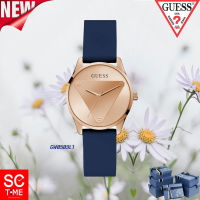 Sc Time Online Guess แท้ ประกัน CMG นาฬิกาข้อมือผู้หญิง รุ่น GW0509L1 EMBLEM Navy(สินค้าใหม่ ของแท้ มีใบรับประกัน CMG)