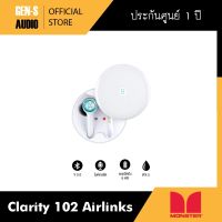 [โค้ดลดเพิ่ม 50%] MONSTER หูฟังบลูทูธไร้สาย รุ่น Clarity-102-AirLinks White