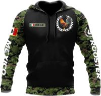 Hieprints Personalized Mexican Rooster 3D Unisex 3D All Over Printed Sportwear Hoodie, T Shirt, Zip Up Hoodie, Sweatshirt for Men Women Adult/Kid Full Size S-5XL HD02 Multicolor