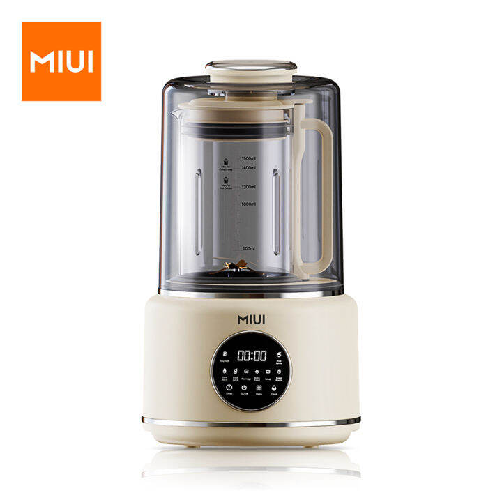 MIUI Quiet Blender Professional Low Noise Soundproof Heat Milk, Soup