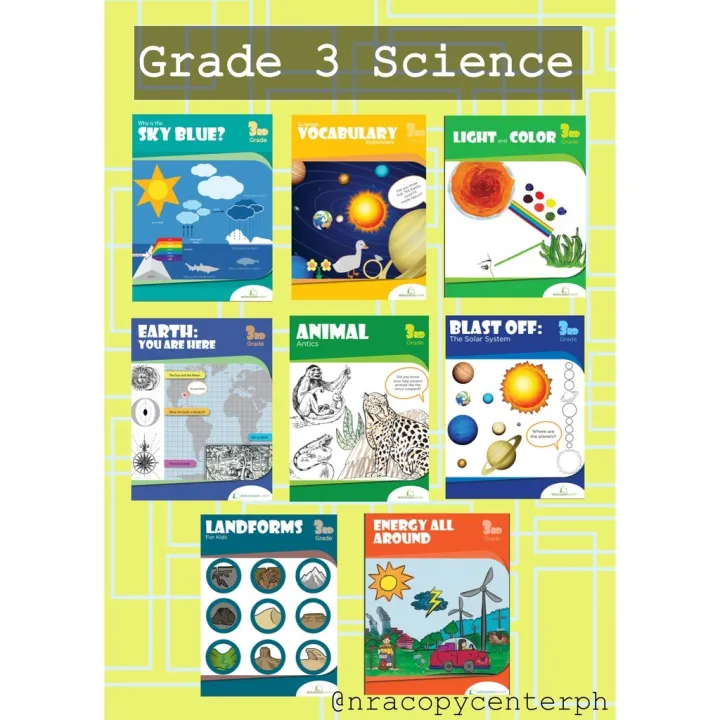 Grade 3 Activity Worksheet in Science | Lazada PH