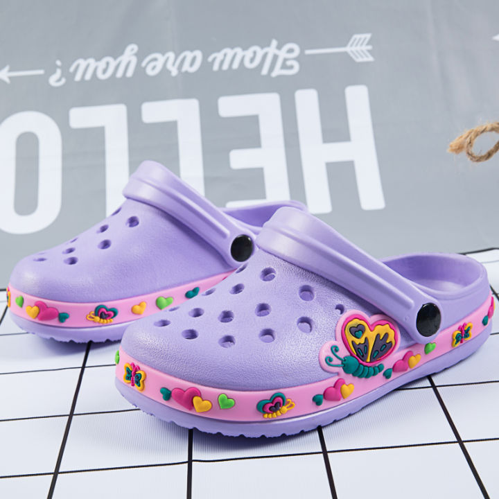 qzlovefly-รองเท้าแตะสำหรับเด็ก-รองเท้าแตะนิ่มสวมใส่สบายน้ำหนักเบาลายการ์ตูนแฟชั่นสำหรับเด็กชายและเด็กหญิงสำหรับฤดูร้อน